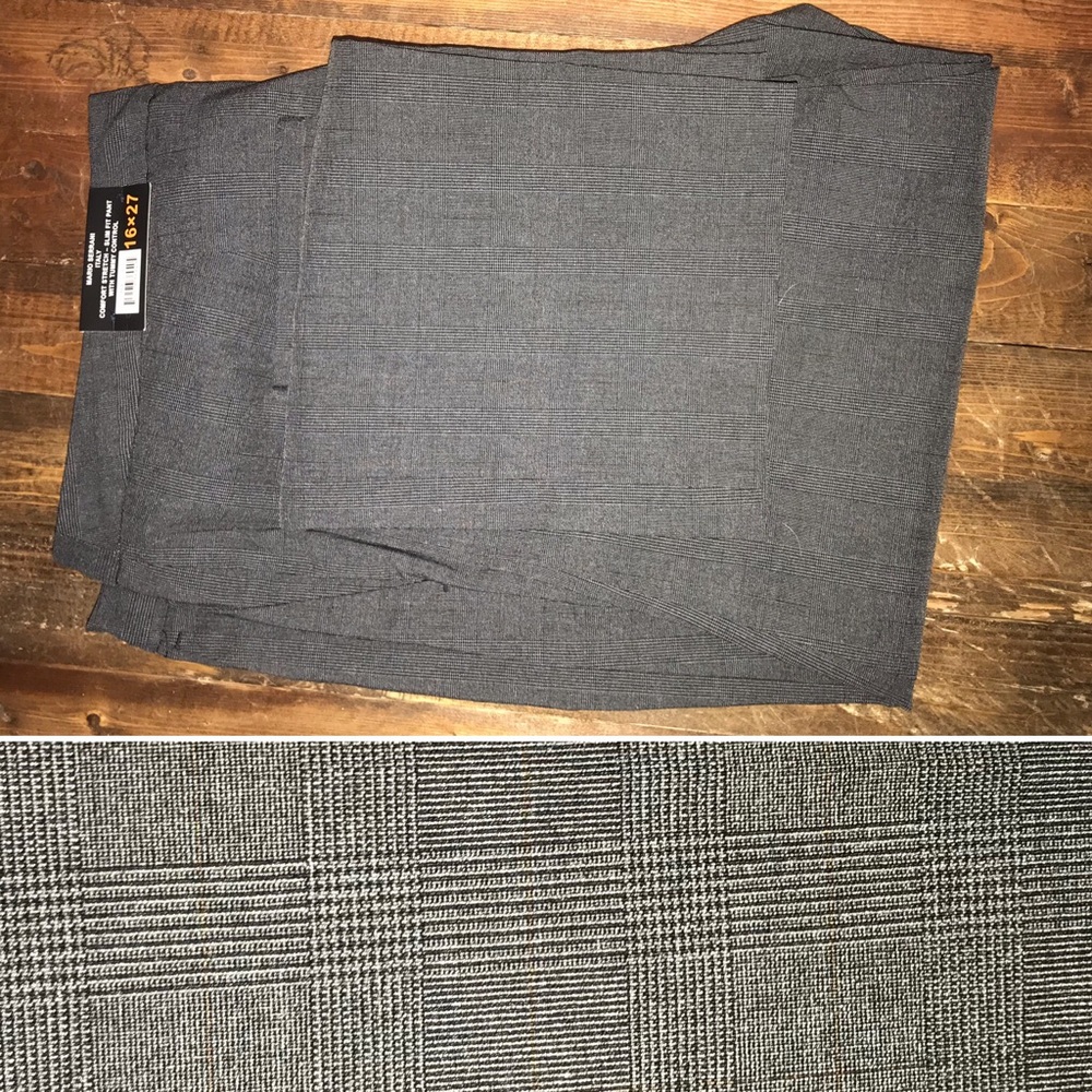 NWT gray business casual ankle slacks